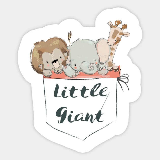 Little Giant Sticker by EveFarb